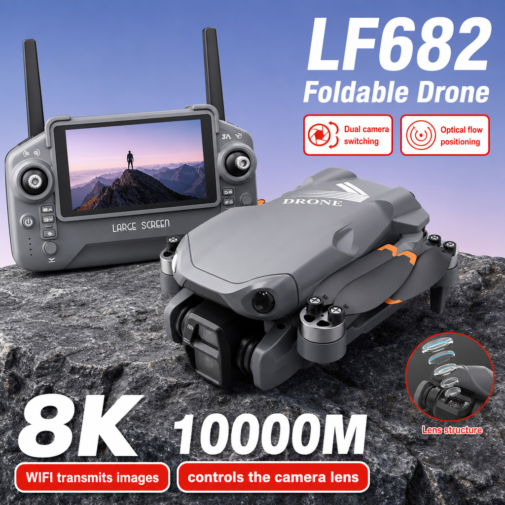 Drone Cinematic - 항공 사진 촬영 LF682 드론 8K