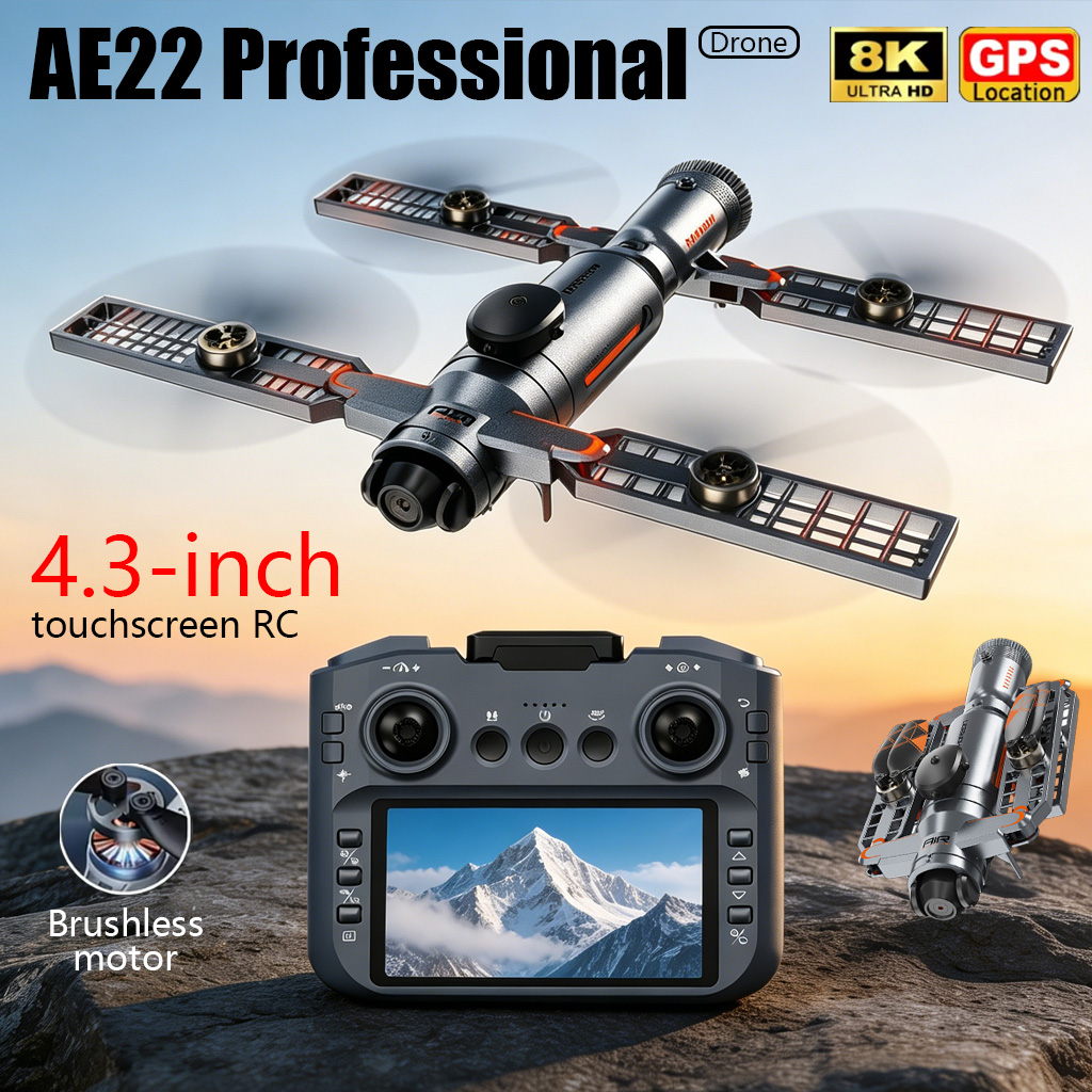 Drone Multispectral - 업그레이드된 AE22 PRO MAX 접이식 드론