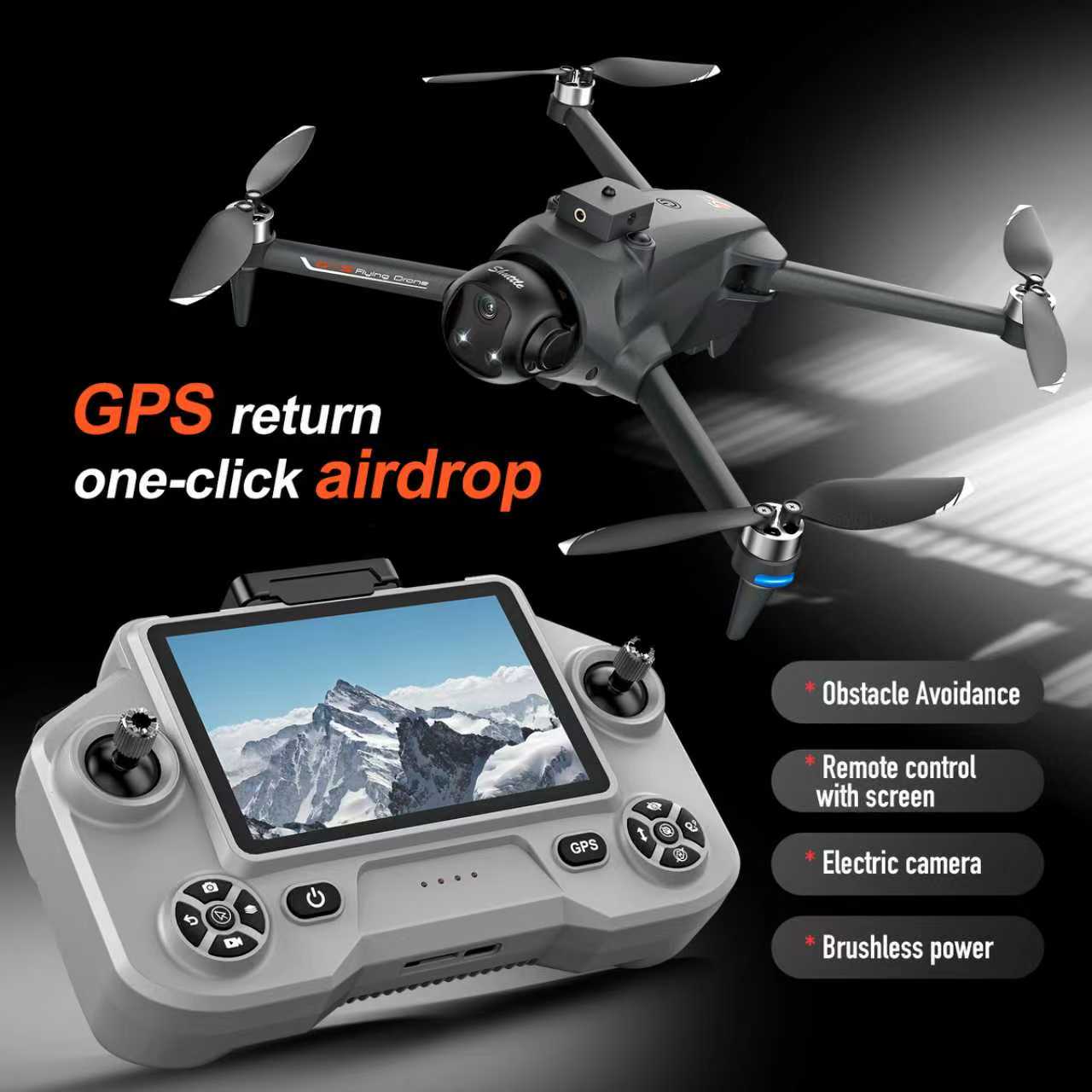 Drone Surveying - YL059 FPV GPS 쿼드콥터 드론 8K