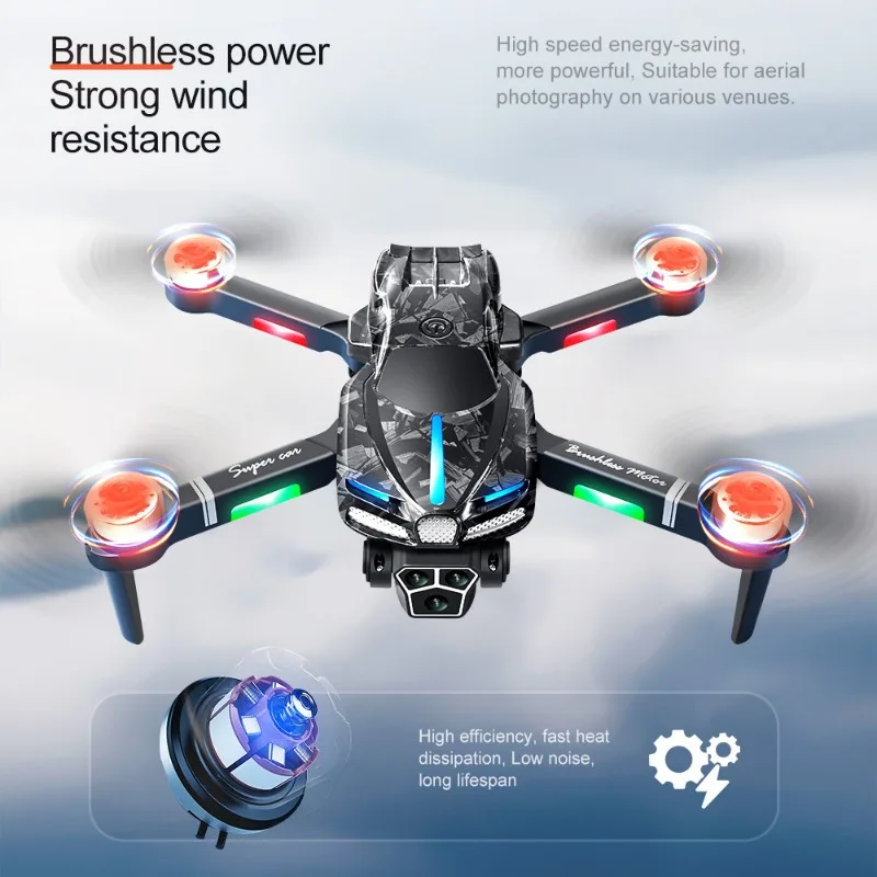 새로운 V186 프로 드론 전문 브러시리스 모터 8K  - Drone Aerial Photography 리뷰 및 가격
