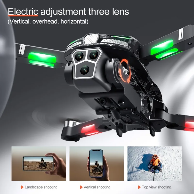 새로운 V186 프로 드론 전문 브러시리스 모터 8K  - Drone Aerial Photography 리뷰 및 가격