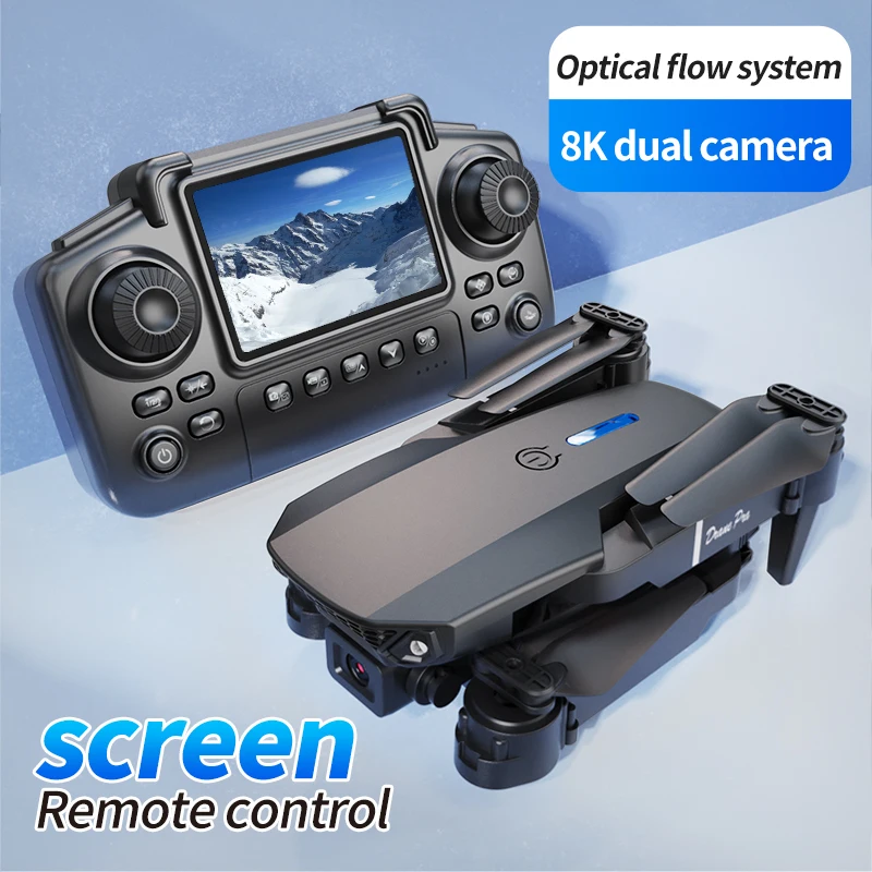 전문 E88 프로 드론 스크린 8K HD 카메라 WiF - Drone Cinematic 리뷰 및 가격
