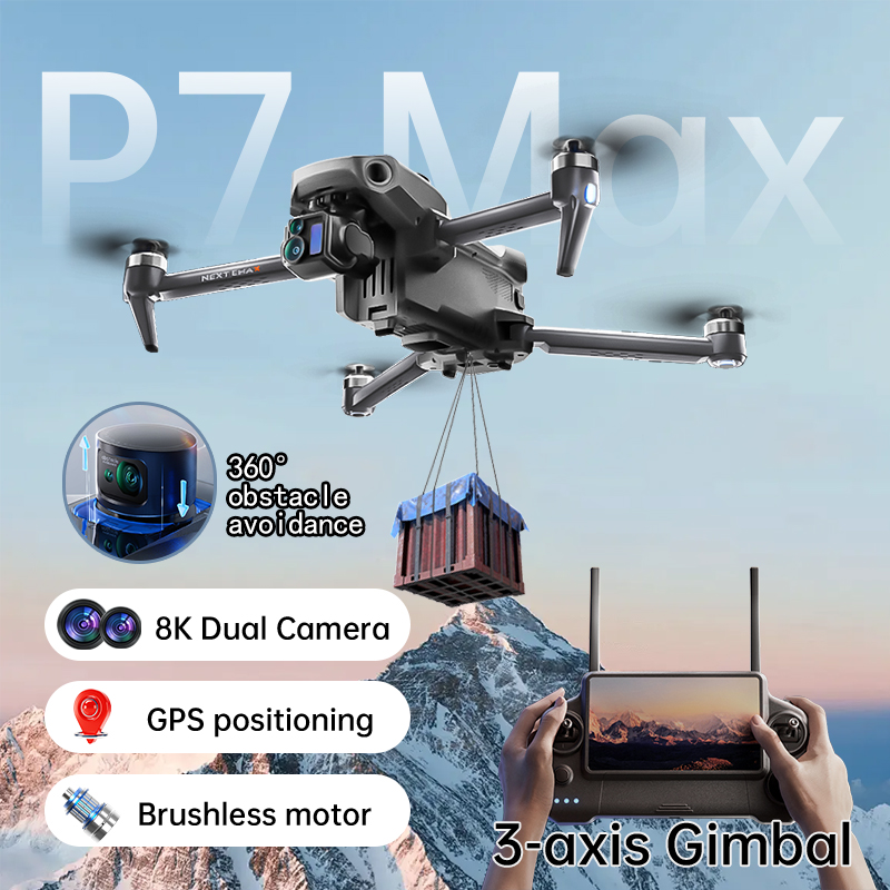 NEW P7 Max 드론 8K 카메라 GPS HD 5G - Drone Surveying 리뷰 및 가격