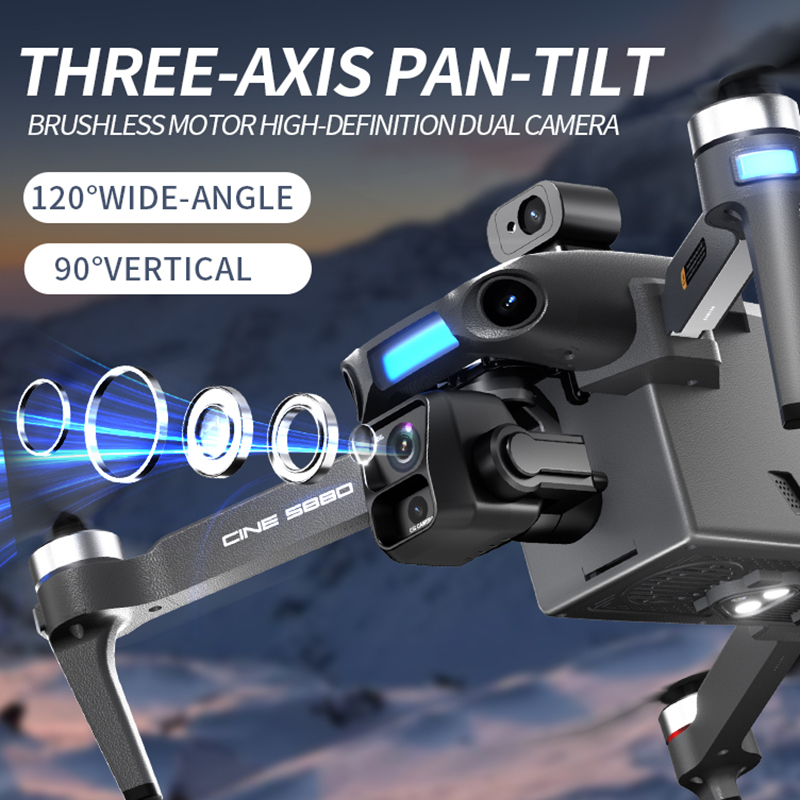 2026년형 새로운 8K 듀얼 카메라 드론, 5.5인치 - Drone Cinematic 리뷰 및 가격