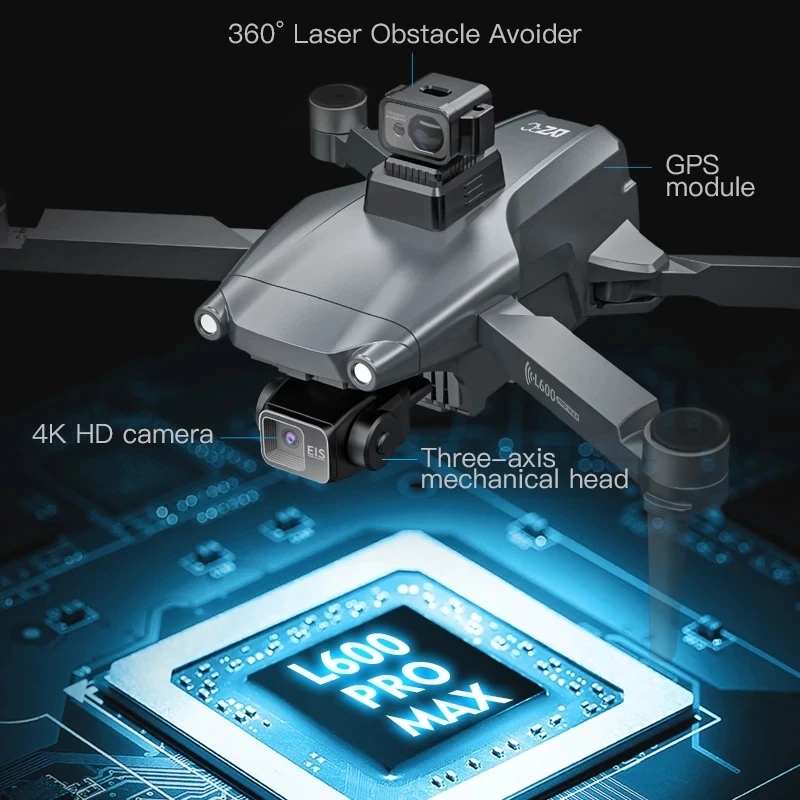L600 PRO MAX GPS 드론 전문 4K 3축 P - Drone Photogrammetry 리뷰 및 가격