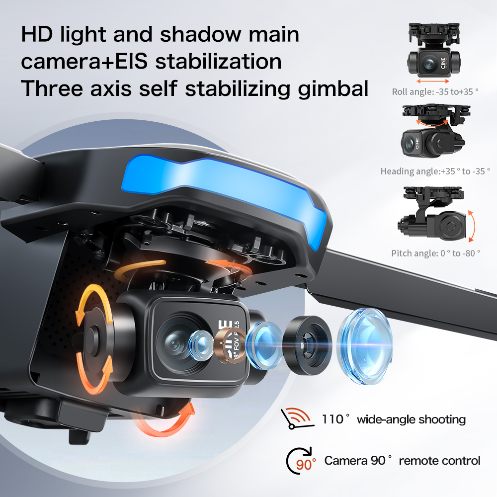새로운 S-X1 MAX 드론 GPS 8K 프로페셔널 H - Drone Multispectral 리뷰 및 가격